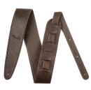  Fender Artisan Crafted Leather Strap 2.5 Brown 