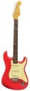  Fender Custom Shop LTD 63 Strat Journeyman Relic Aged Fiesta Red w/CC Hardware 