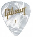  Gibson Pearloid White Picks Thin 