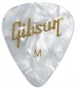  Gibson Pearloid White Picks Medium 