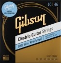  Gibson Brite Wire Reinforced Electric Guitar Strings 10-46 