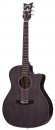  Schecter Deluxe Acoustic SSTBLK 