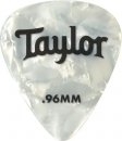  Taylor Celluloid 351 Picks White Pearl 0.96mm 