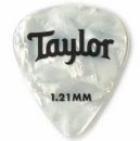 Taylor Celluloid 351 Picks White Pearl 1.21mm 