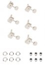  Fender ClassicGear Staggered Tuning Machine Set Chrome RH 