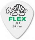  Dunlop 468P 0.88 Tortex Flax Jazz III 12-Pack 