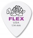  Dunlop 468P 1.14 Tortex Flax Jazz III 12-Pack 