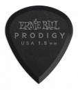  Ernie Ball EB 1.5MM BLACK MINI PRODIGY PICKS 6-PACK 